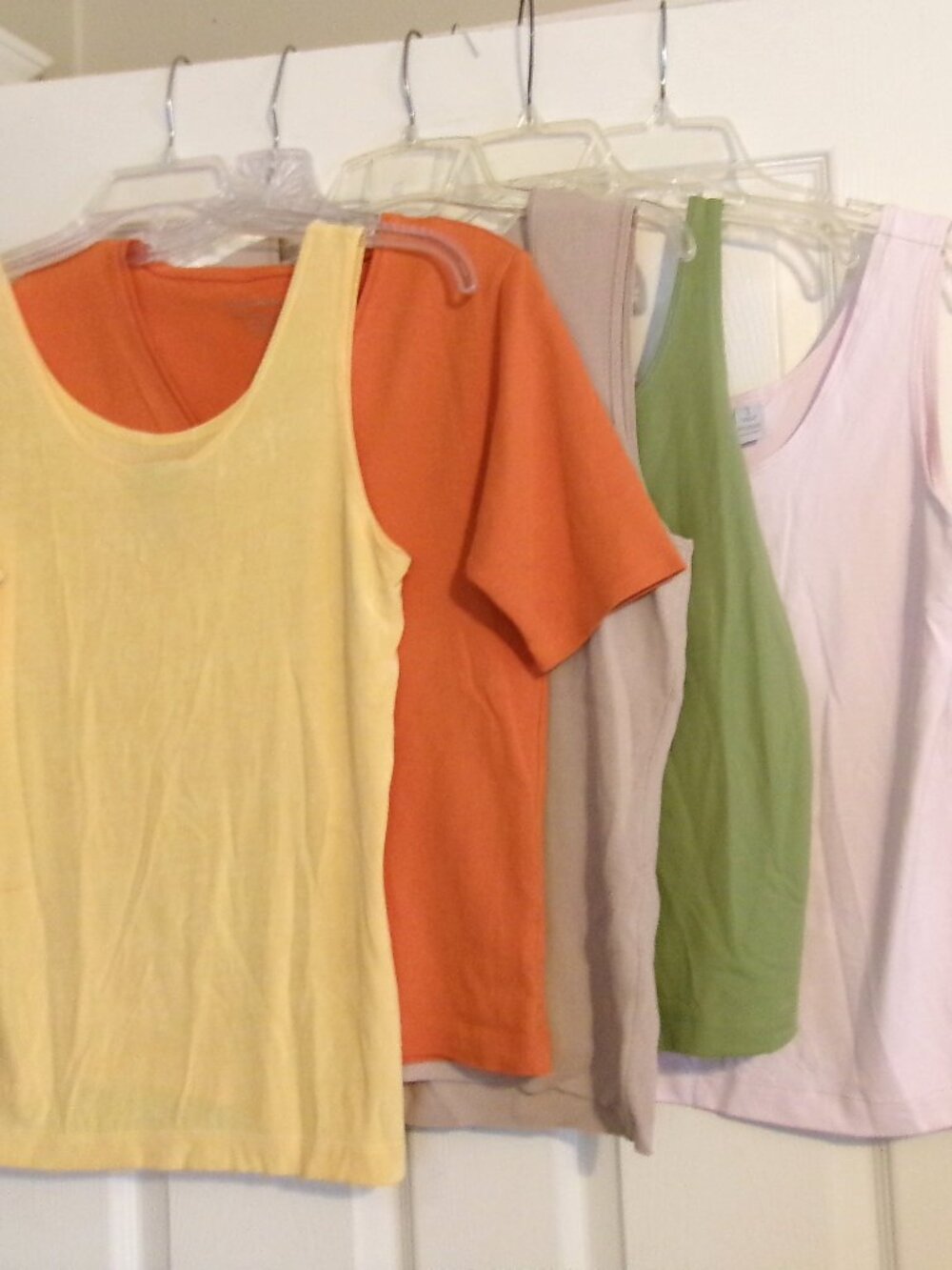Lot of 5 CHICO'S Tank Tops Size 1 (8 - 10)